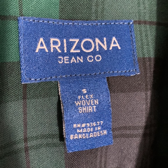 Arizona Emerald Plaid Button Down - Picture 3 of 6